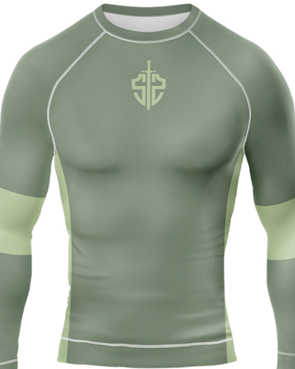 SASIB Sage Full Sleeve Rashguard - Light Green
