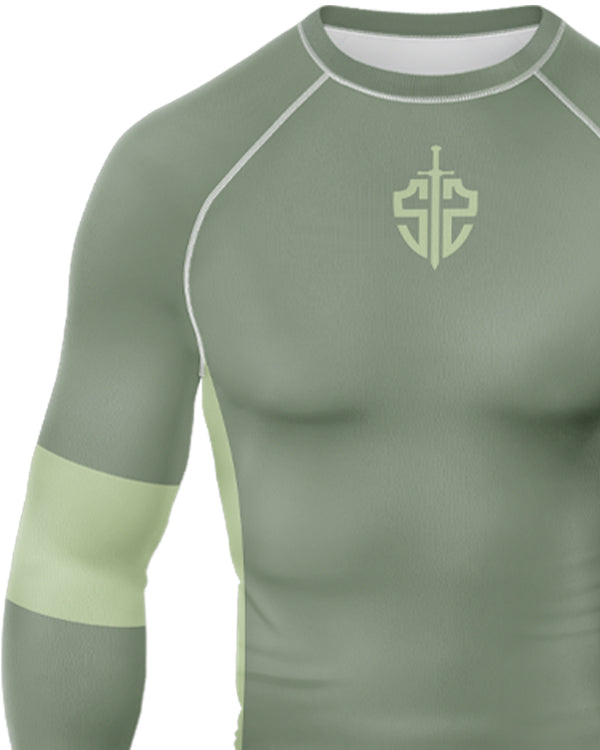 SASIB Sage Full Sleeve Rashguard - Light Green