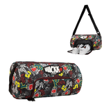 WHACKK Track printed Rugby Gym Bag|Fitness Bag|Sports Duffle|Multipurpose Bag |Travel Duffel Bag|Adjustable Strap|Unisex|Sports Kit Bag