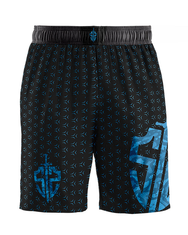 SASIB Shield TRAINING Shorts - Blue