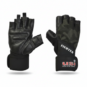 USI 733F FIGHTER FITNESS GLOVES - Fitness Equipment