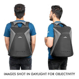 Akura - 22 litres,  Anti Theft Laptop backpack (15.6 inch laptops) (Melange)