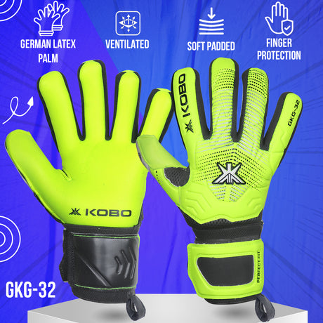 Kobo GKG-32 Football Goal Keeper Gloves | Kobo