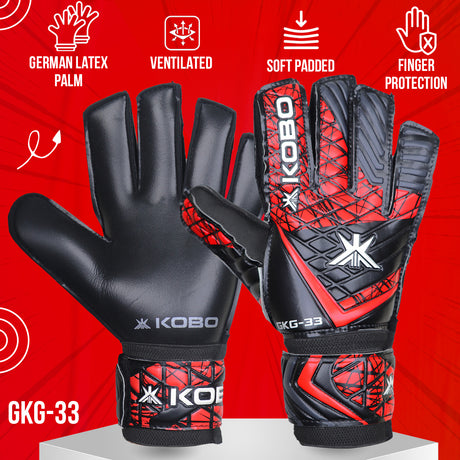 Kobo GKG-33 Football Goal Keeper Gloves | Kobo