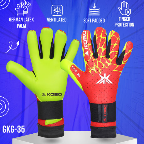 Kobo GKG-35 Football Goal Keeper Gloves | Kobo