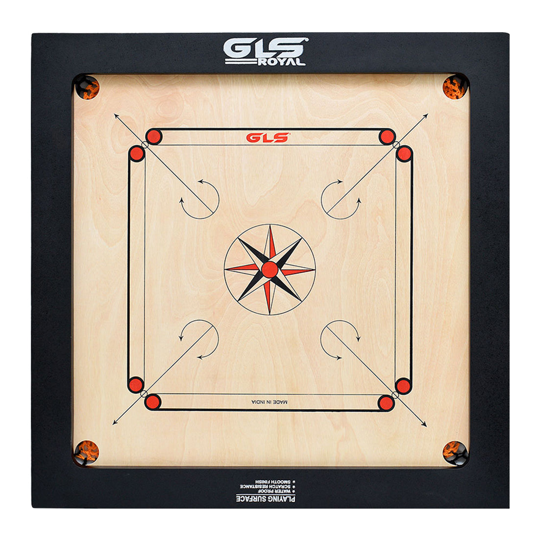 GLS Royal Carrom Board