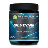 Glycine Powder 200g | Amino Acid for Sleep, Muscle & Collagen Support - Nutrition by Pure Nutrition