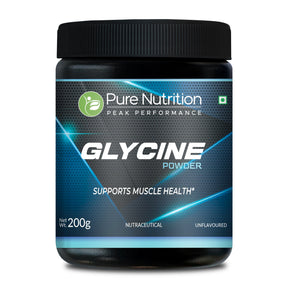 Glycine Powder 200g | Amino Acid for Sleep, Muscle & Collagen Support - Nutrition by Pure Nutrition