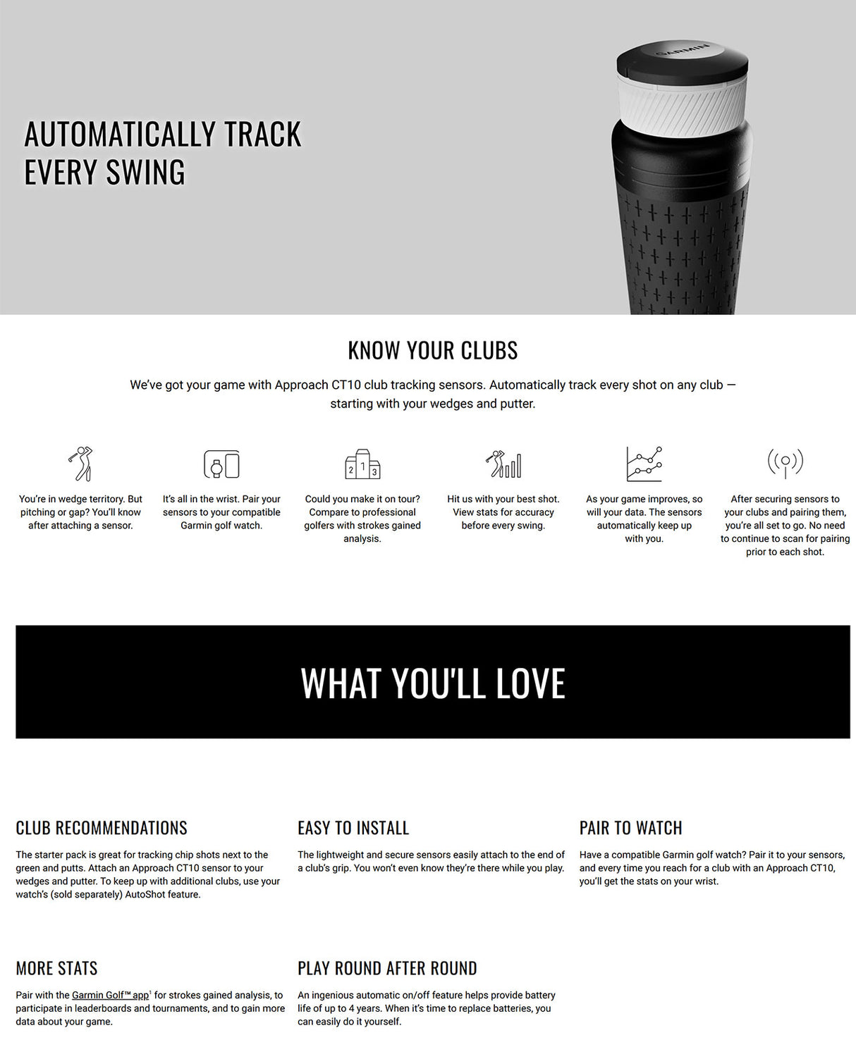 Garmin Approach CT10 Automatic Tracking System - Starter Pack