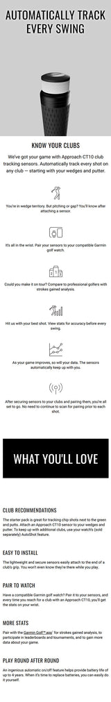 Garmin Approach CT10 Automatic Tracking System - Starter Pack