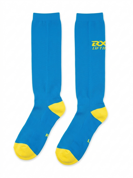 RXN Unisex-Adult Nylon Lifting Regular Socks | RXN SPORTS