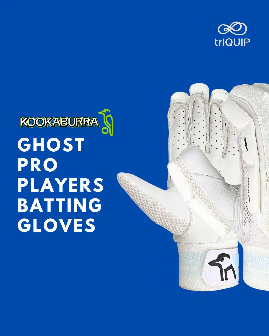 KOOKABURRA Ghost Pro Players Batting Gloves - Right Hand