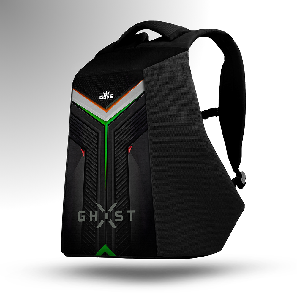 Ghost X Flag Anti Theft Office Laptop Backpack for Men – Hard Shell, 25L Professional Work Bag