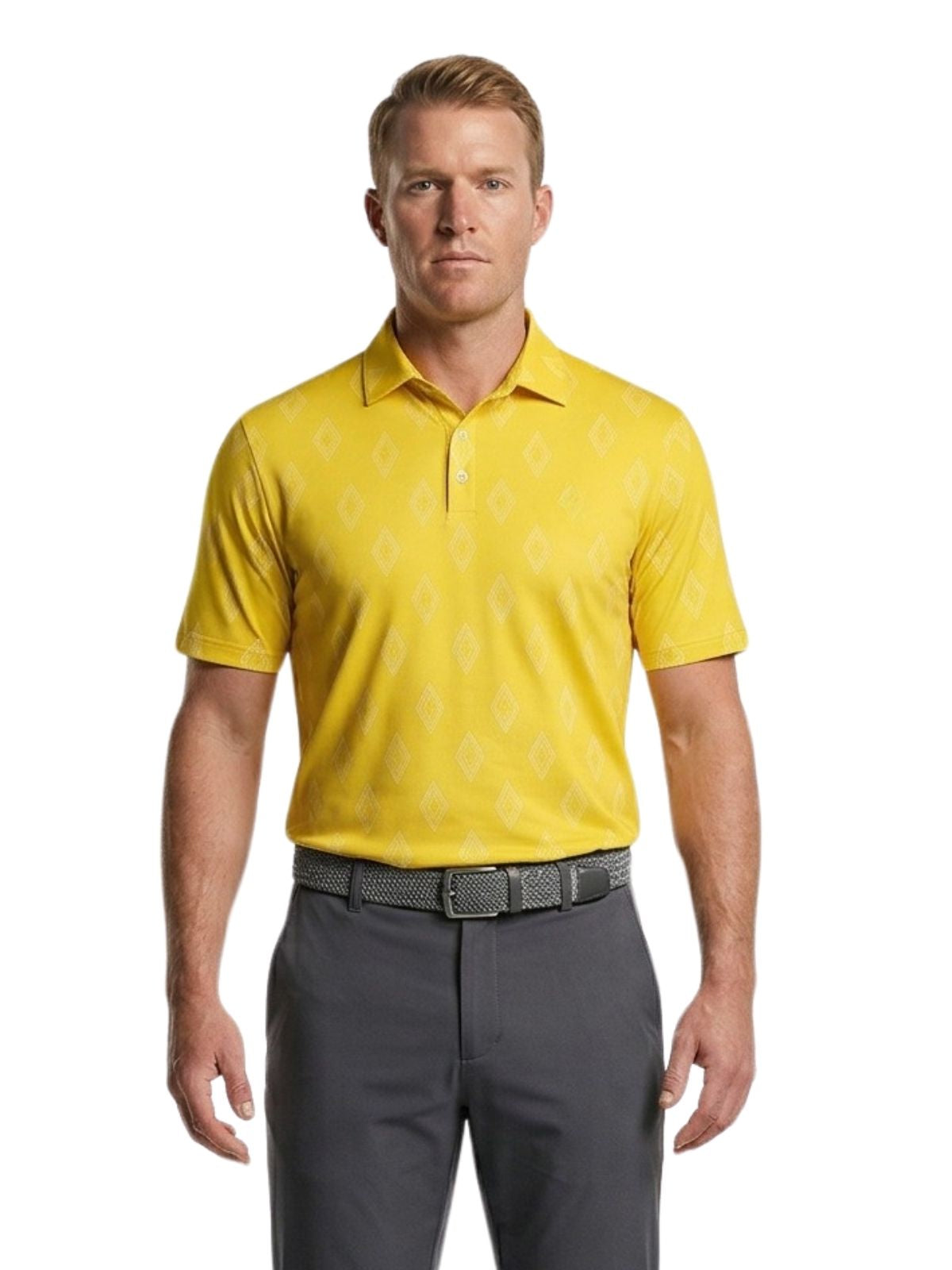 Quick-Dry Golf T-Shirt – Men’s Lightweight Sports Tee with Sublimation Print