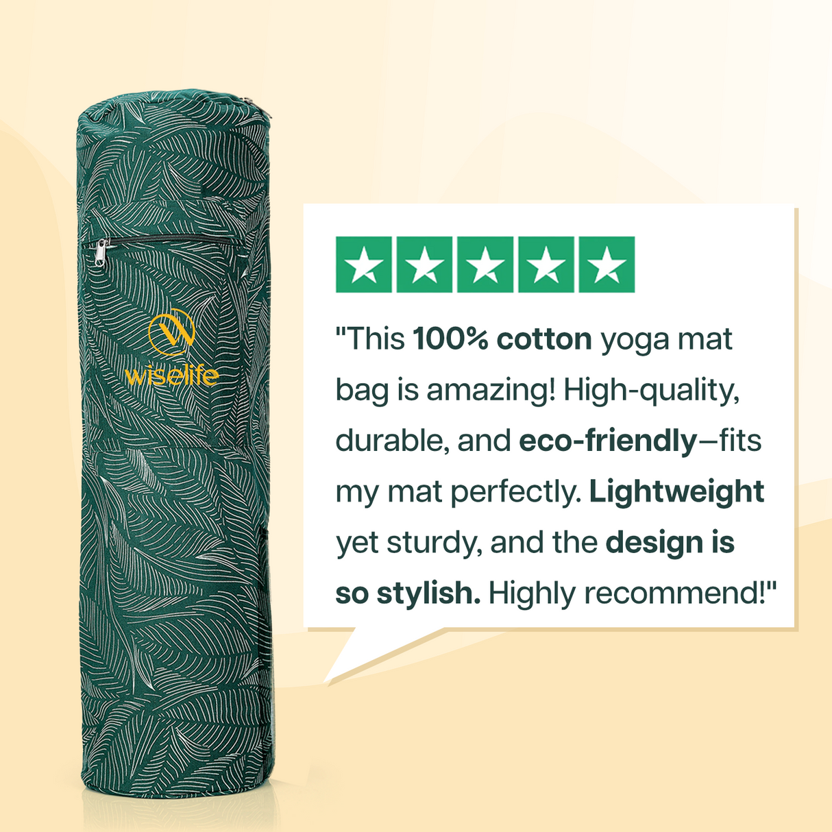 Yoga Mat Carry Bag (Up to 8mm Mat)