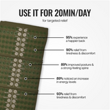 3 Fold Acupressure Therapy mat (Carry bag included)