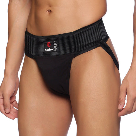 Gym Jockstrap Supporter Black | Omtex