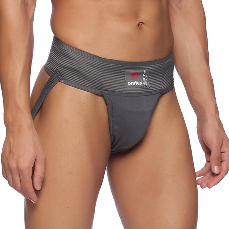 Gym Jockstrap Supporter Grey | Omtex