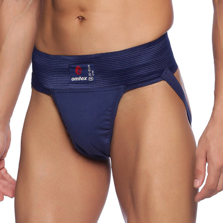 Gym Jockstrap Supporter NavyBlue  P2 | Omtex