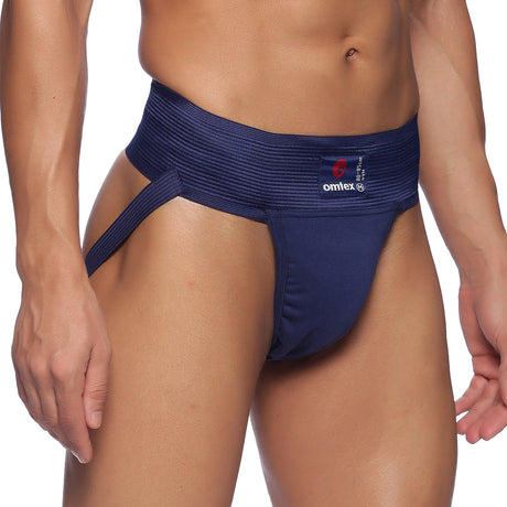 Gym Jockstrap Supporter NavyBlue  P2 | Omtex