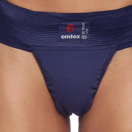 Gym Jockstrap Supporter NavyBlue | Omtex