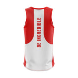 Plus Size Sleeveless Sports Vest Gym Tank Top for Men