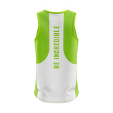 Printed Gym Singlet for Men | Dry Fit Sports Tank Top