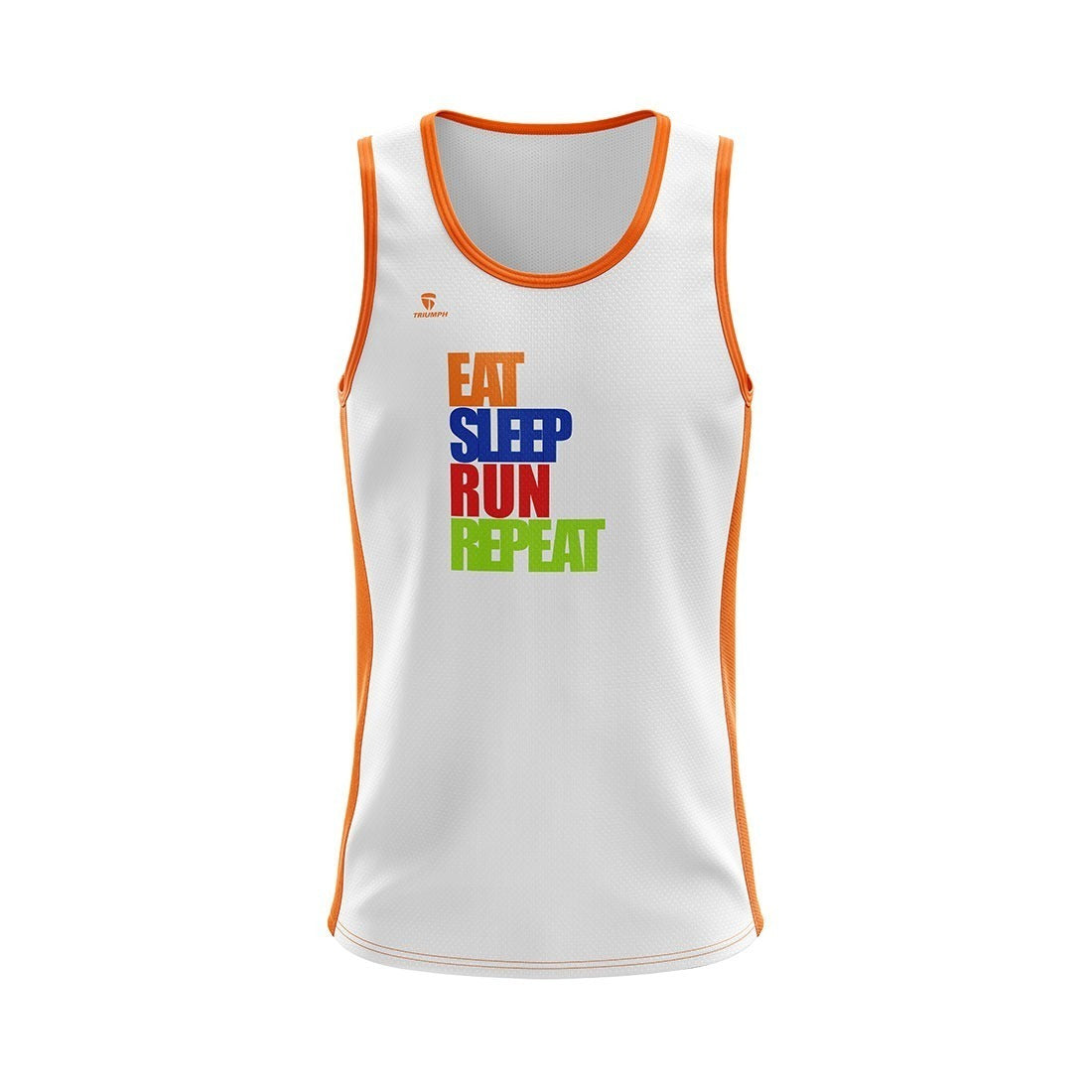 Mens Activewear Vests | Graphic Print Sleeveless Singlet