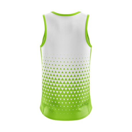Printed Mens Sleeveless Polyester Gym Fit Vest Workout Tank Top | Triumph
