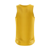 Men’s Classic Gym Singlet | Gold Yellow Tank Top Vest