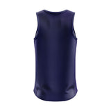 Gym Vests For Men Online | Workout Training Singlet Navy Blue