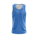 Men’s Workout Training Running Exercise Singlets Sky Blue