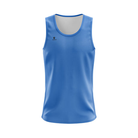 Men’s Workout Training Running Exercise Singlets Sky Blue | Triumph