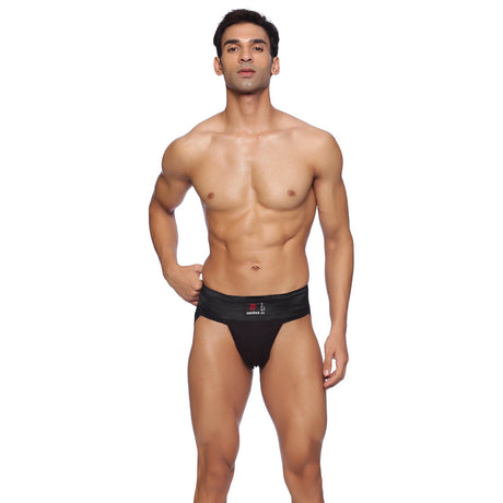 Gym Jockstrap Supporter Black P2 | Omtex