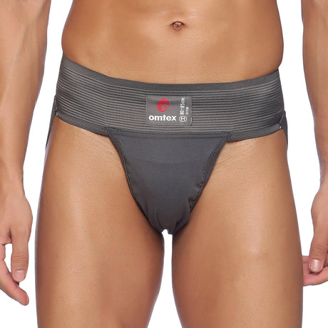 Gym Jockstrap Supporter Grey P2 | Omtex