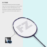 Precision 11000 Stiff Strung Badminton Racket(Dark Blue) - 3U/G5
