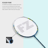 Light 8.1 Strung Badminton Racket (Safety Yellow) -5U/G5