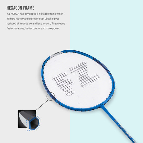 Precision 4000 Strung Badminton Racket( Blue) -4U/ G4