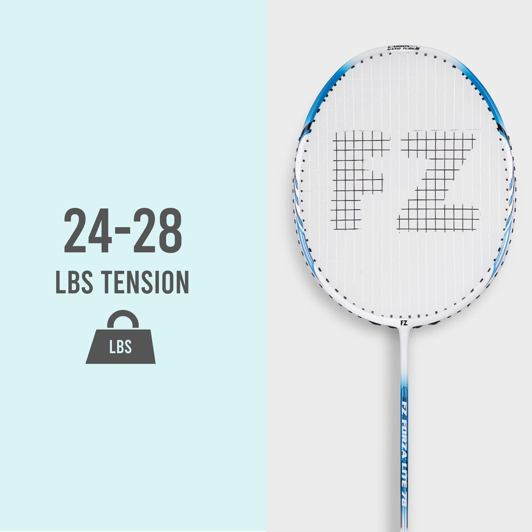 Lite 78 Strung Badminton Racket (Scuba Blue)- 5U/G4
