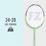 Furious 76 M Strung Badminton Racket ( Bright Green) - 3U/G5