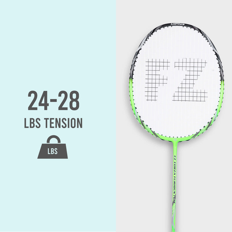 Furious 76 M Strung Badminton Racket ( Bright Green) - 3U/G5