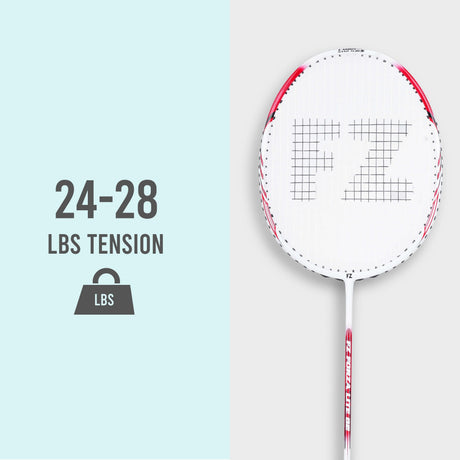 Lite 82 Strung Badminton Racket ( Chinese Red) - 4U/G5