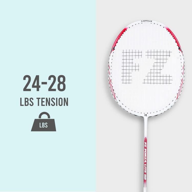 Lite 82 Strung Badminton Racket ( Chinese Red) - 4U/G5
