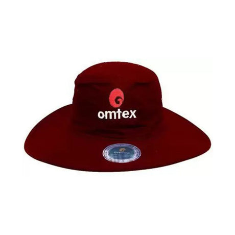 Omtex Club Panama Hat Maroon | Omtex