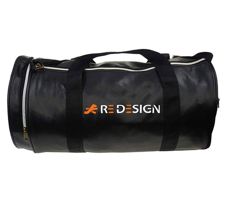 Redesign Gym Bag With Shoe Compartment (BLACK)