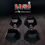 USI HDB Hexagon Rubber Dumbbell