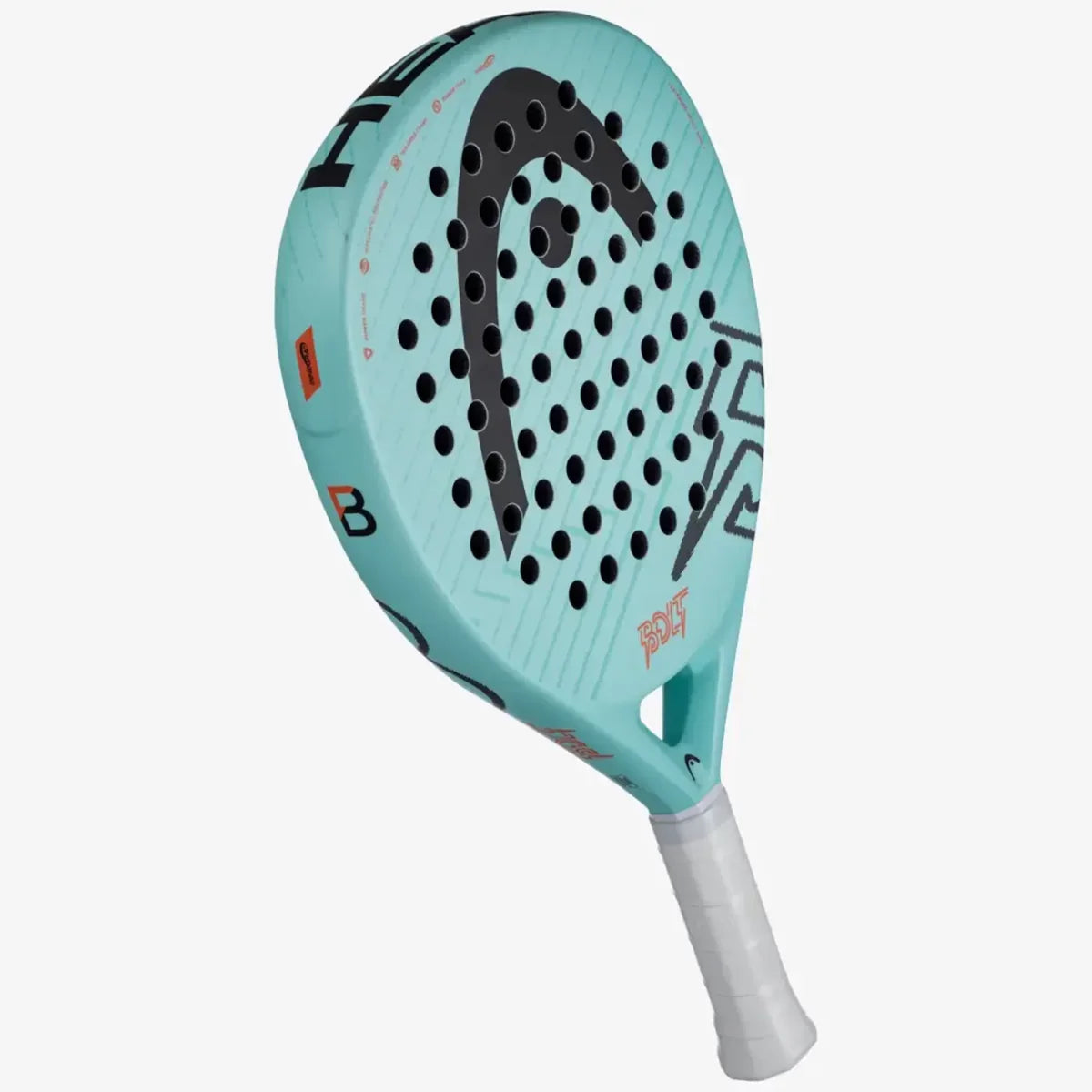 HEAD Bolt 2025 Padel Racquet (Tall/Black)