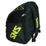 SNS Compact Backpack Bag For Hockey And Other Sports – BOTTLE GREEN
