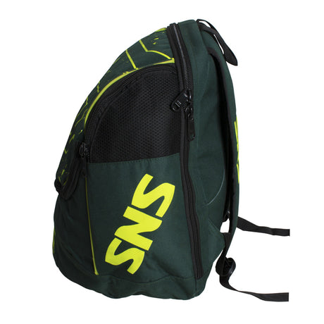 SNS Compact Backpack Bag For Hockey And Other Sports – BOTTLE GREEN | SNS Hockey