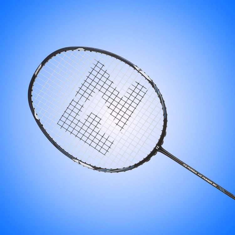 HT Power 30 Unstrung Attacking Badminton Racket (Black) - 3U/G5